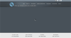 Desktop Screenshot of crystallakeoralsurgery.com
