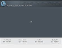 Tablet Screenshot of crystallakeoralsurgery.com